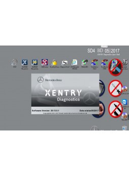 2017.09 version newest xdos xentry das wis epc mb star c4 diagnostic hdd for dell d630 laptop